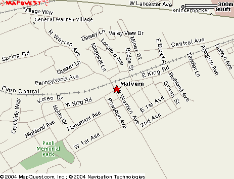 Map to King Street Traders Antiques & Fine Art